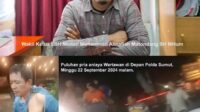 Depan Polda Sumut Wartawan Daniaya, LBH Minta Polisi Bertindak Cepat dan Serius, Ini Tanggapan PWI, KKJ dan LPSK