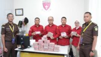 Kejati Sumut Terima UP Rp 2 M Lebih dari Perkara Dugaan Korupsi Pembangunan Jalan Muarasoma-Simpang Gambir Madina
