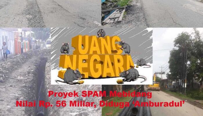 Pj Gubsu akan Cek SPAM Mebidang Nilai Rp 56 Miliar Diduga ‘Amburadul’, Kadis PUPR Perintahkan Perbaiki, Kajati Sumut Belum Respon
