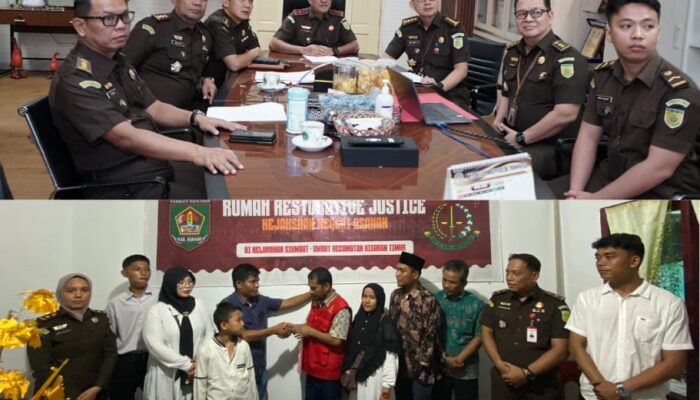 Gara-Gara Anak Usil, Orang Tua Jadi Korban Penganiayaan, Kejati Sumut Selesaikan Perkaranya Dengan Humanis