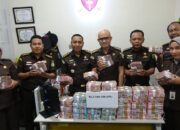 Kejati Sumut Terima Penitipan Kerugian Keuangan Negara Sebesar Rp 3,5 Miliar Atas Dugaan Korupsi Pemotongan ADD Kota Padangsidimpuan