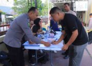 Sebanyak 32 Personel dan ASN Polres Samosir Jalani Pemeriksaan Kesehatan Berkala T.A 2025