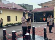 Polres Samosir Gelar Upacara Peringatan Hari Juang Polri, Teladani Semangat Juang Pendahulu