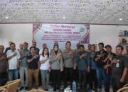 Kapolres Samosir Bersama Puluhan Jurnalis, Perkuat Sinergi Demi Pembangunan Menuju Indonesia Maju
