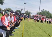 Kajati Sumut Bersama Para Asisten dan Ketua Forwaka Sumut Berikan Semangat Kepada Perserta Lomba