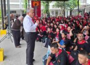 Harli Siregar Bernostalgia di Kampus Fakultas Hukum USU Berikan Motivasi Mahasiswa Baru