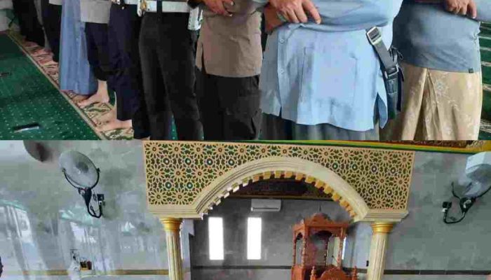 Polres Samosir Gelar Shalat Gaib untuk Almarhum Driver Ojek Online Affan Kurniawan