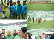 Hangat & Sportif, Laga Persahabatan Kejati Sumut Bersama Pimpinan Redaksi Media