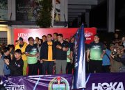 Bupati Samosir Bersama Gubsu Lepas Flag Off Trail of The King 100 KM