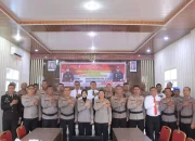 Apel Farewell and Welcome Parade Tandai Pergantian Kapolres Samosir